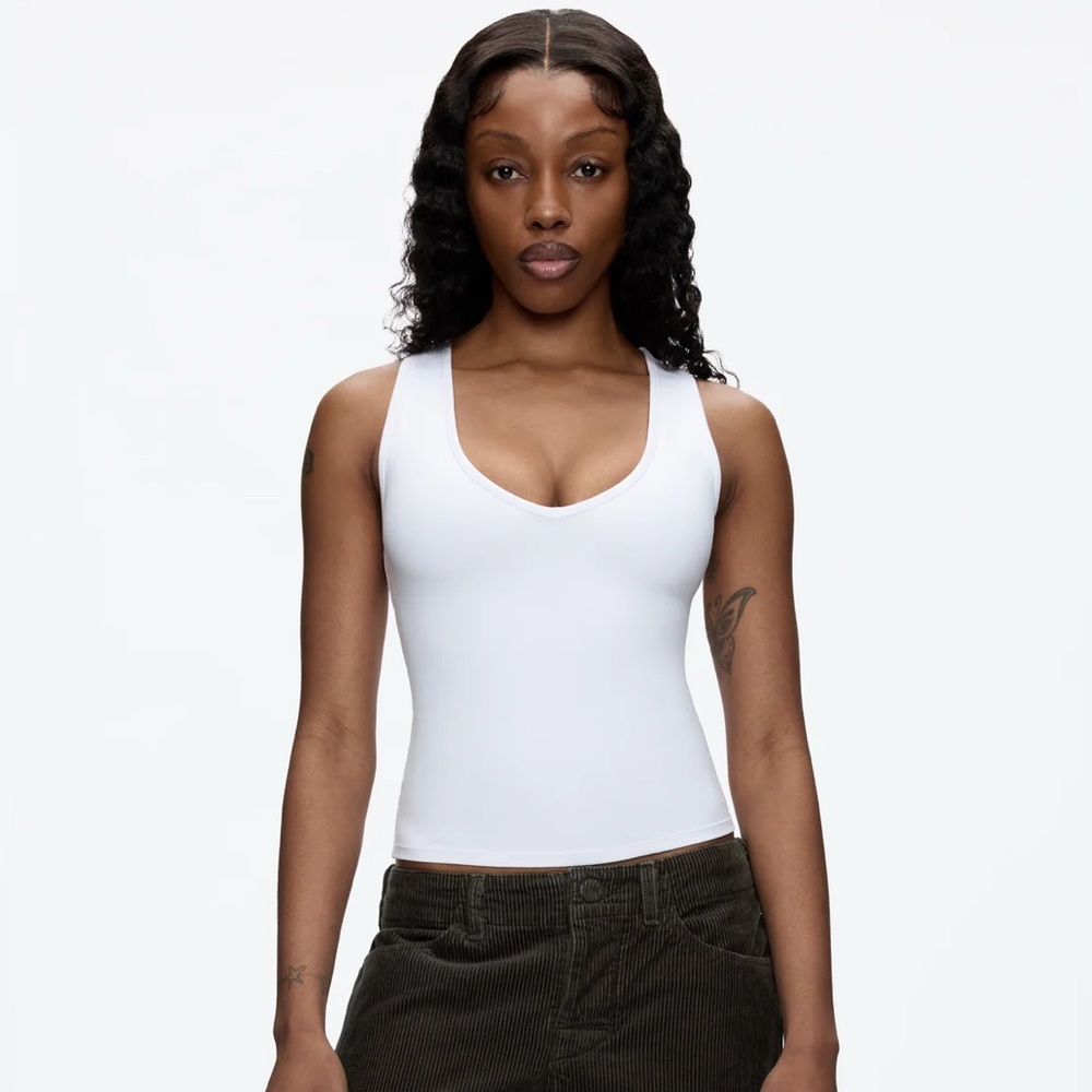 White Women's Tank Top